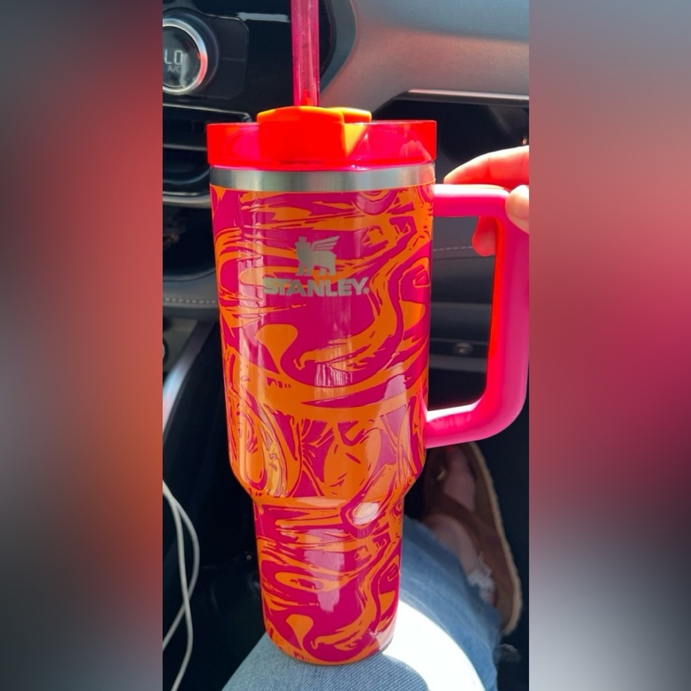 Stanley limited edition 40oz tumbler Pink/Orange